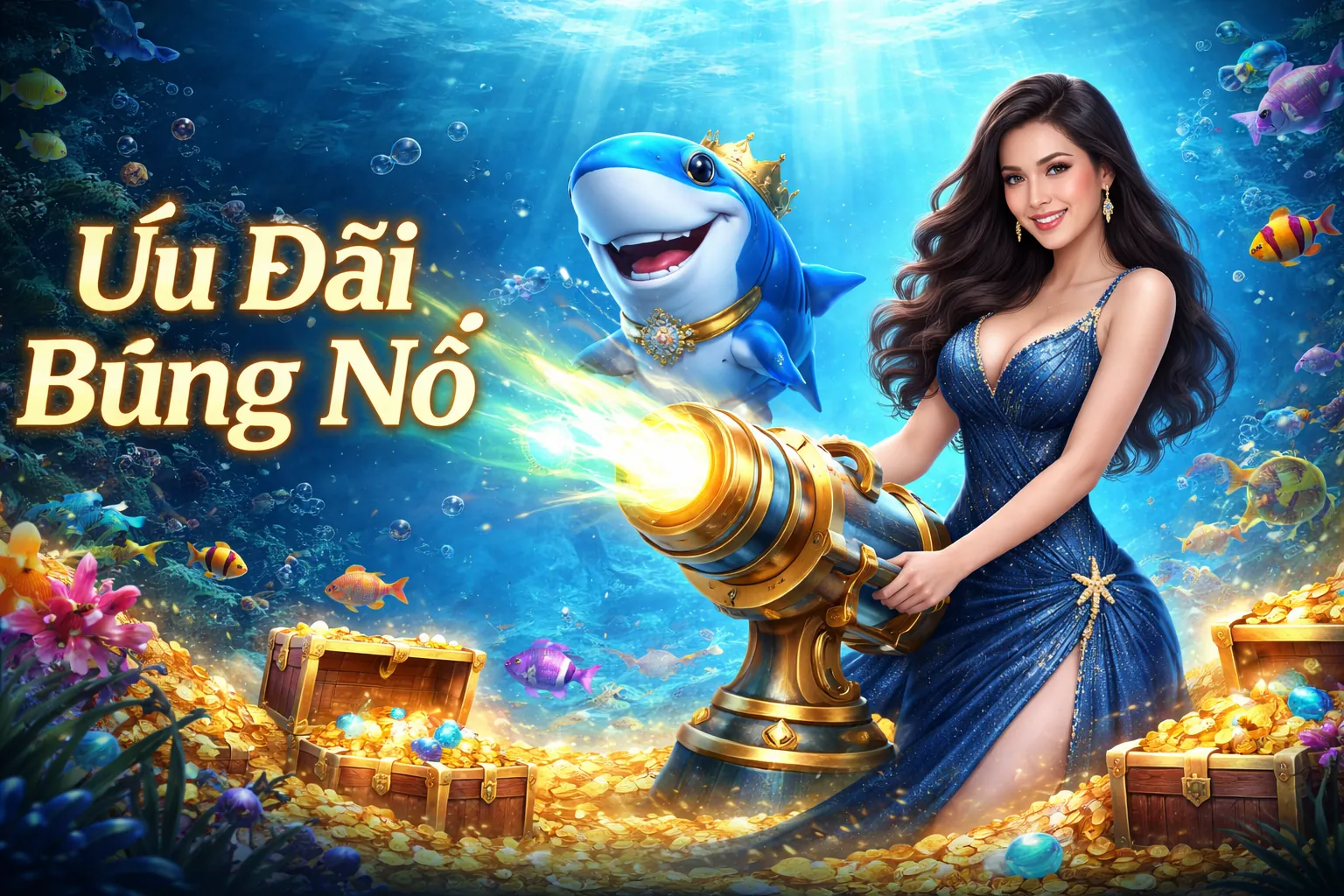 Game bắn cá Rồng Vàng tại GA65 Nổ Hũ